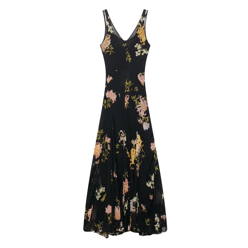 Spring Women’s Printed Design Dress - Image 3