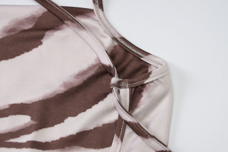 Sexy Backless Printed Sling Summer Maxi Dress - Image 4