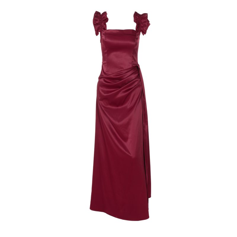 Sexy Back Lace-Up Waist-Controlled Strap Dress - Image 3