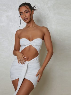 Sexy Cutout Tube Sheath Dress for Summer