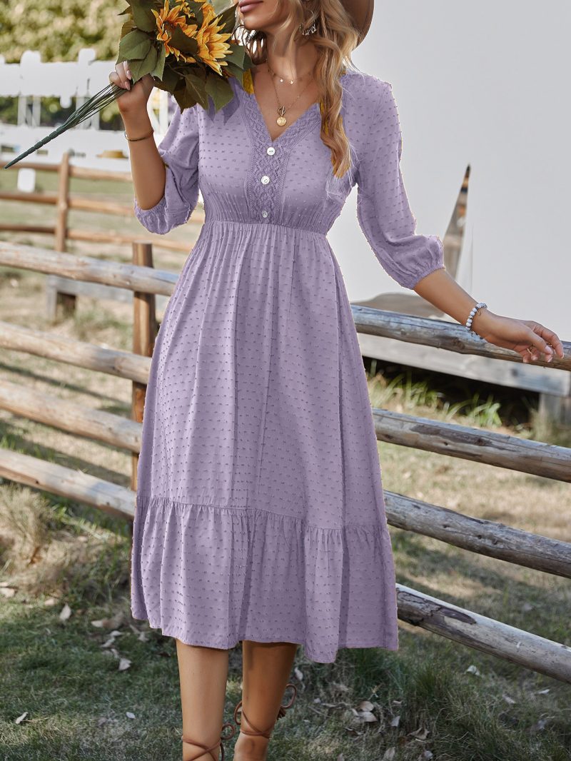Elegant Long Summer Mori Women’s Dress - Image 2