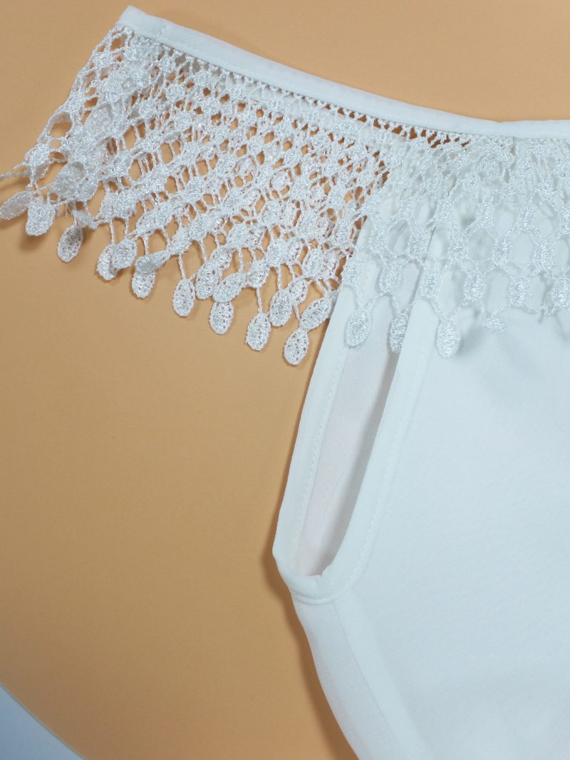 Elegant Scoop Neck Sleeveless Summer Dress - Image 3