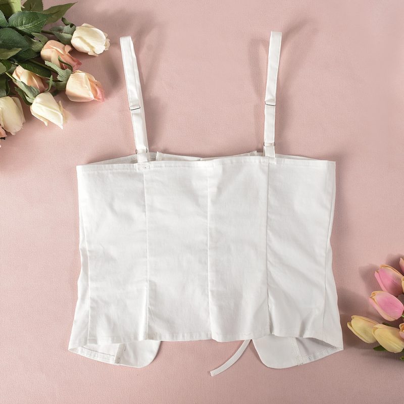 Women’s Sexy Cropped Strap Camisole for Summer - Image 4