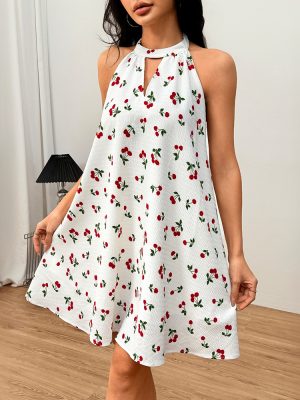 Sweet Loose Waist Spring Summer Dress for Women