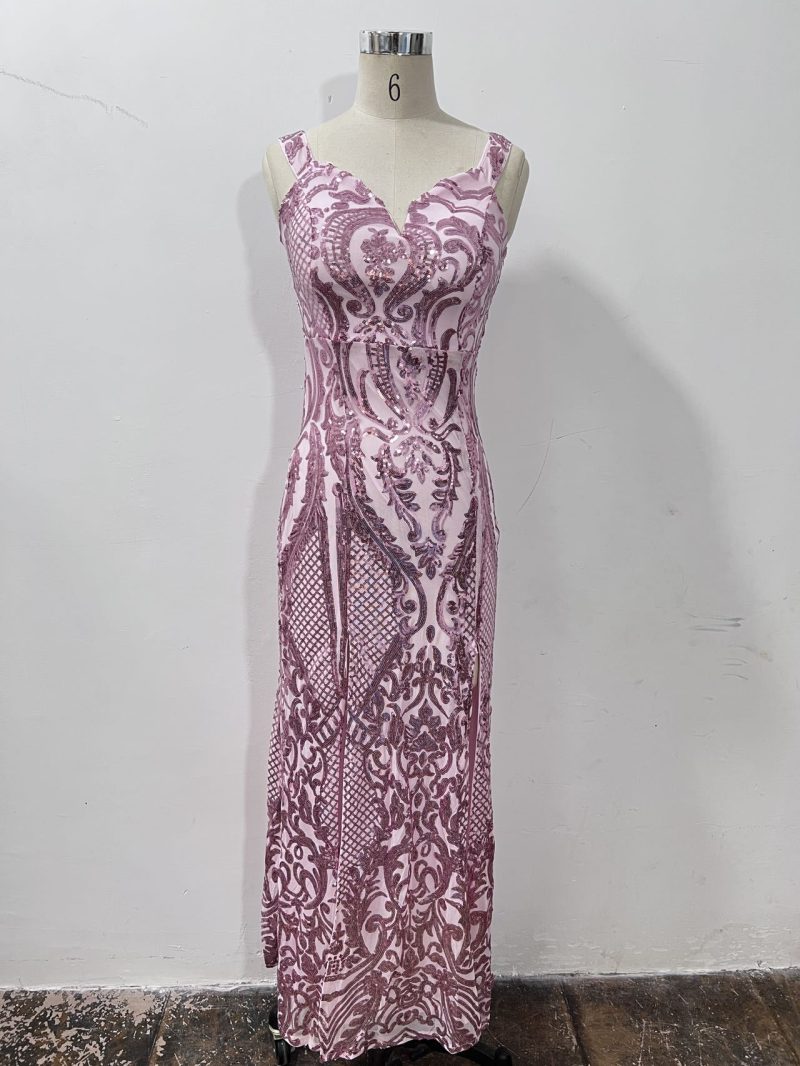 Sparkling Sequin Party Dress for Women - Image 4