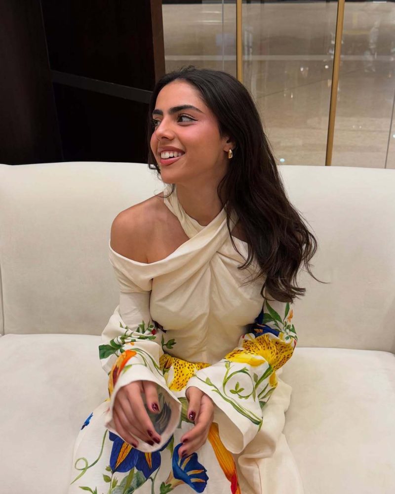 Elegant Bright Print Cross Collar Off-Shoulder Maxi Dress - Image 3
