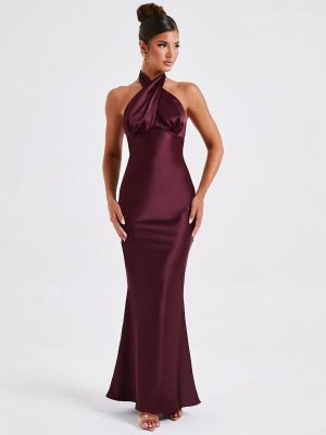 Summer Elegant Backless Sleeveless Women’s Dress