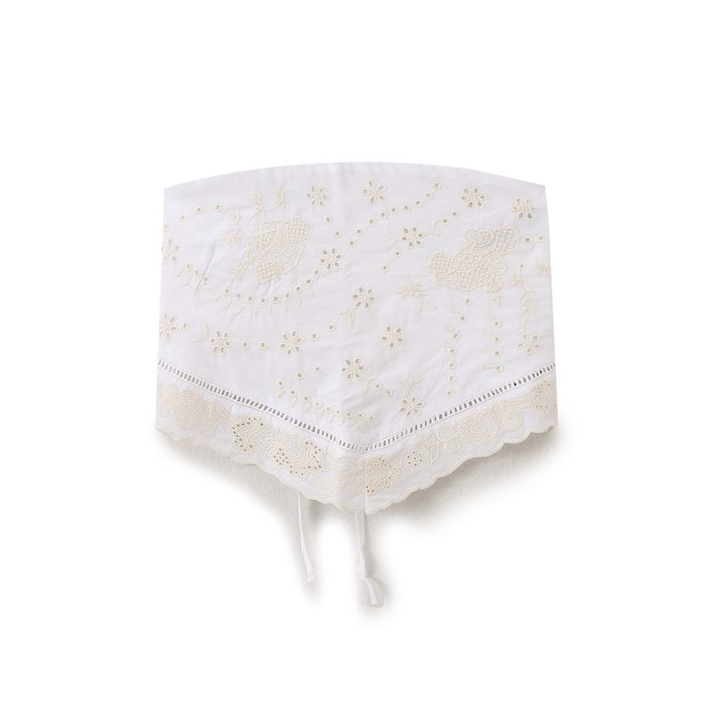 Fashionable Women’s Embroidered Sleeveless Tube Top