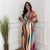 Floral Wave Stripes
