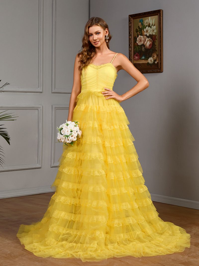 Bandeau Sling Solid Color Slim Long Dress - Image 4