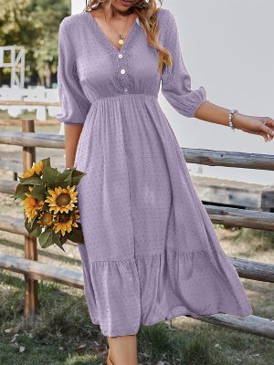 Elegant Long Summer Mori Women’s Dress