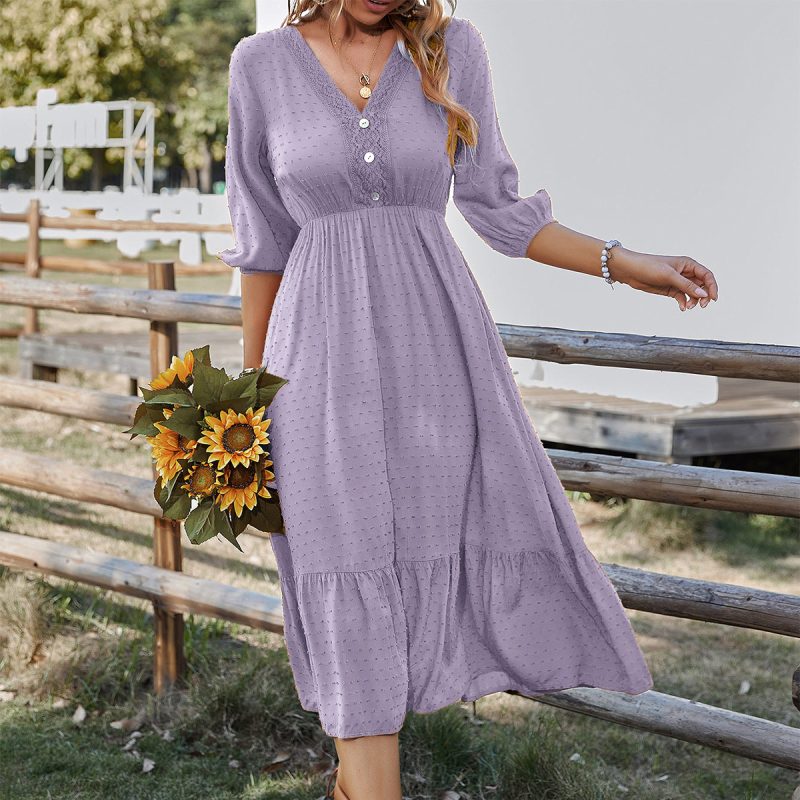 Elegant Long Summer Mori Women’s Dress