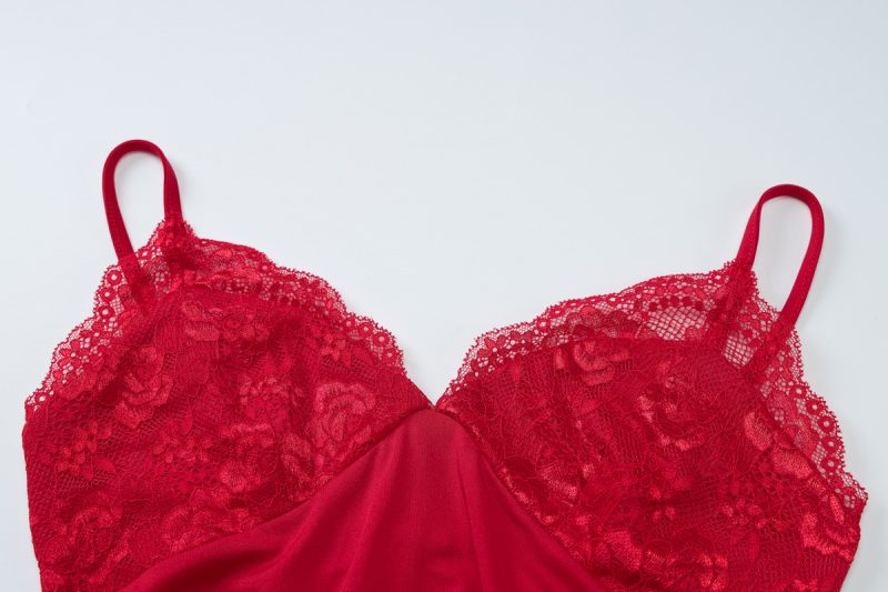 Sexy Lace Sling Slim Fit Maxi Dress - Image 4