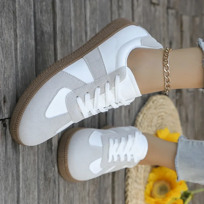 Spring Autumn Soft Sole Round Toe Casual Shoes - Image 6