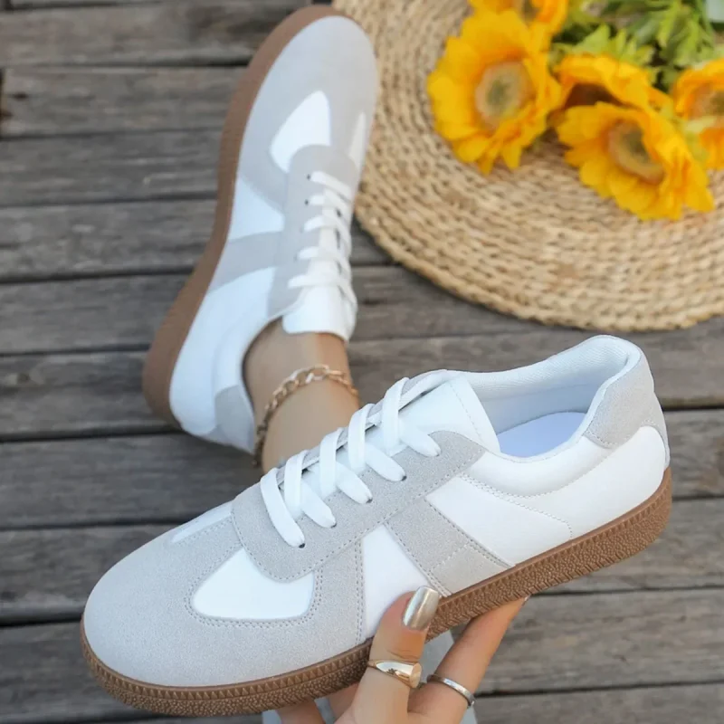Spring Autumn Soft Sole Round Toe Casual Shoes - Image 3