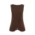 Brown Vest Top