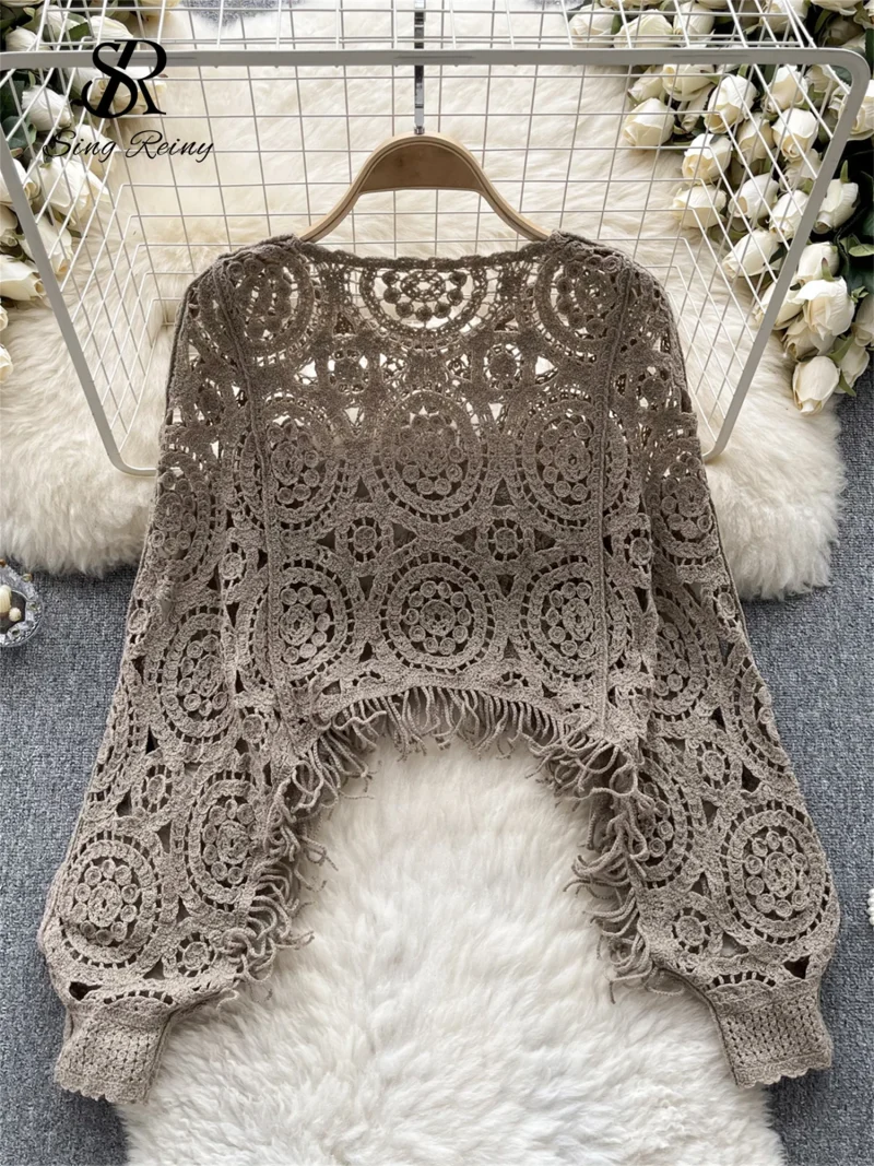 Vintage Tassel Knit Top - Image 4