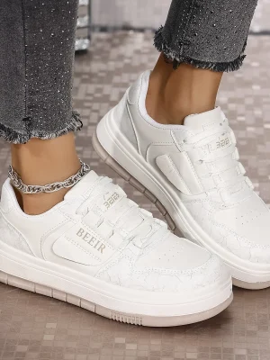 Spring Autumn Casual Lace-Up Sneakers