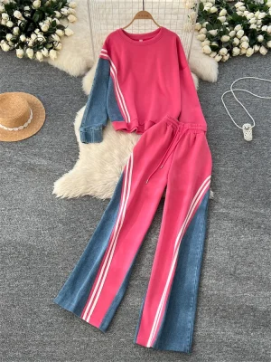 Casual O-Neck & Pants Set