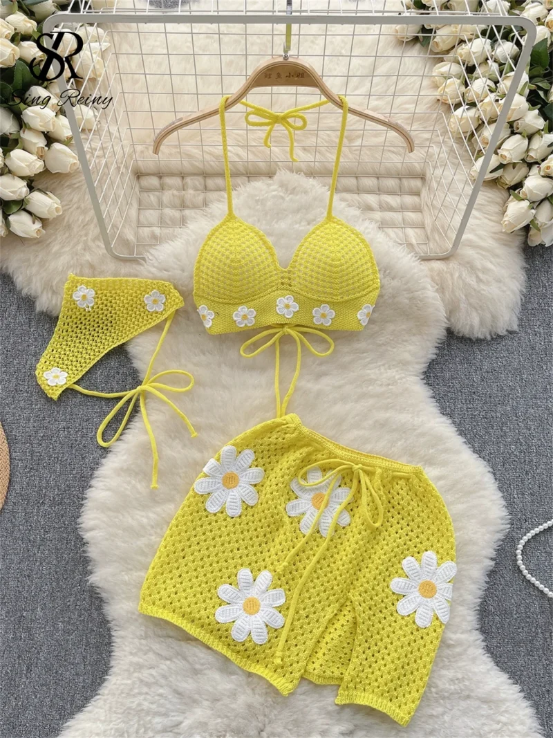 Backless Bow Top & Mini Skirt - Image 2
