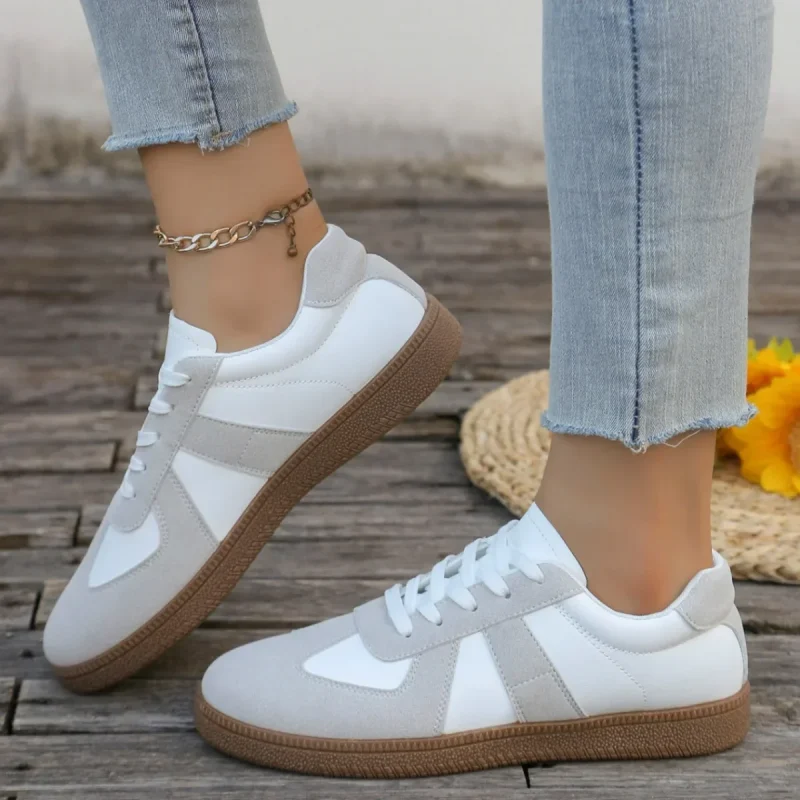 Spring Autumn Soft Sole Round Toe Casual Shoes - Image 2