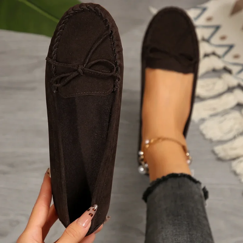 Summer Round Toe Bow Flats - Image 5