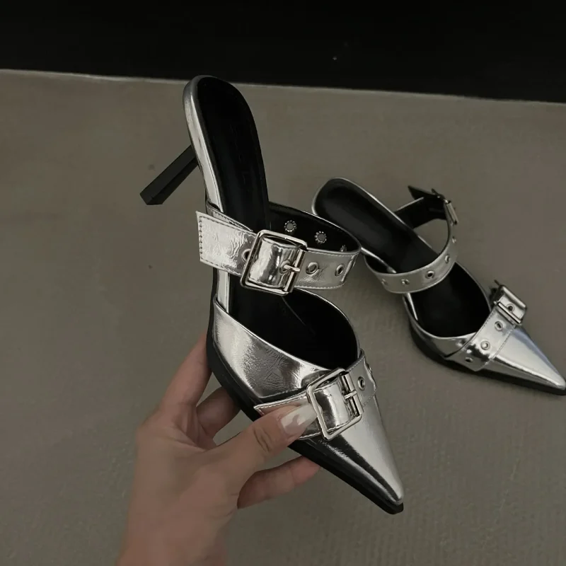 Elegant Pointed Stiletto Heels - Image 3