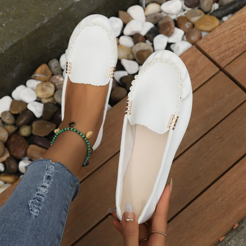 Spring Summer Low-Top Comfortable Nurse Slip-Ons - Image 3