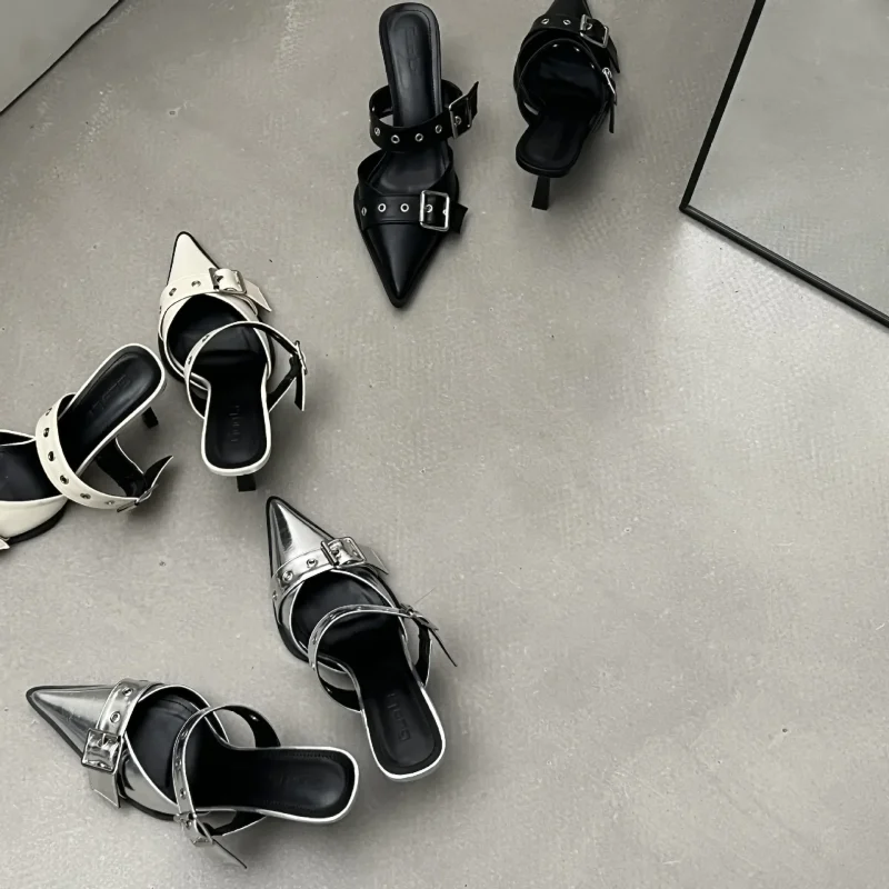 Elegant Pointed Stiletto Heels - Image 6