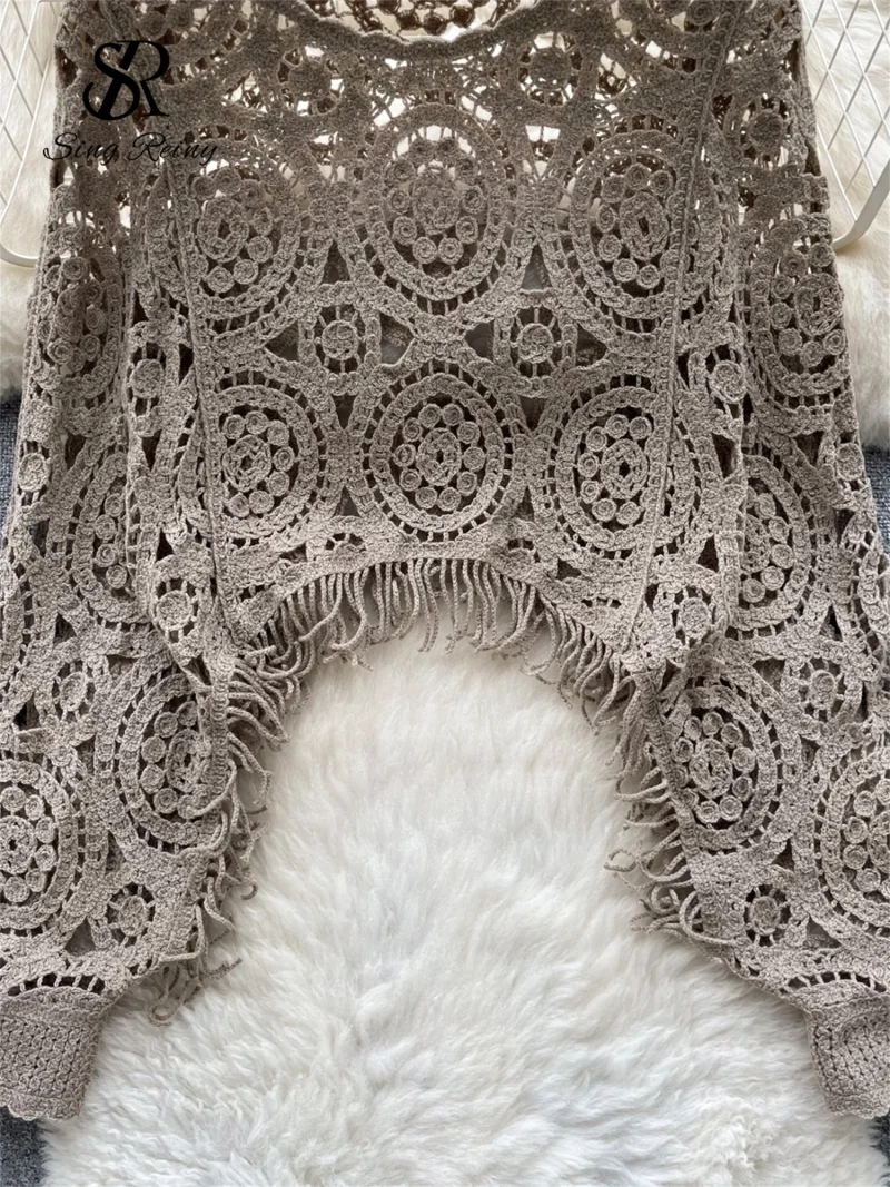 Vintage Tassel Knit Top - Image 6