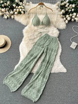 Backless Beach Two-Piece