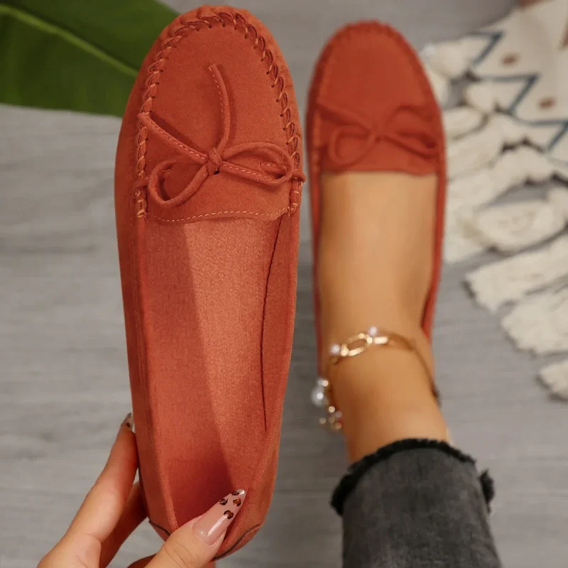 Summer Round Toe Bow Flats - Image 2