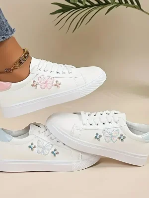 Women's Flat Vulcanized Sneakers
