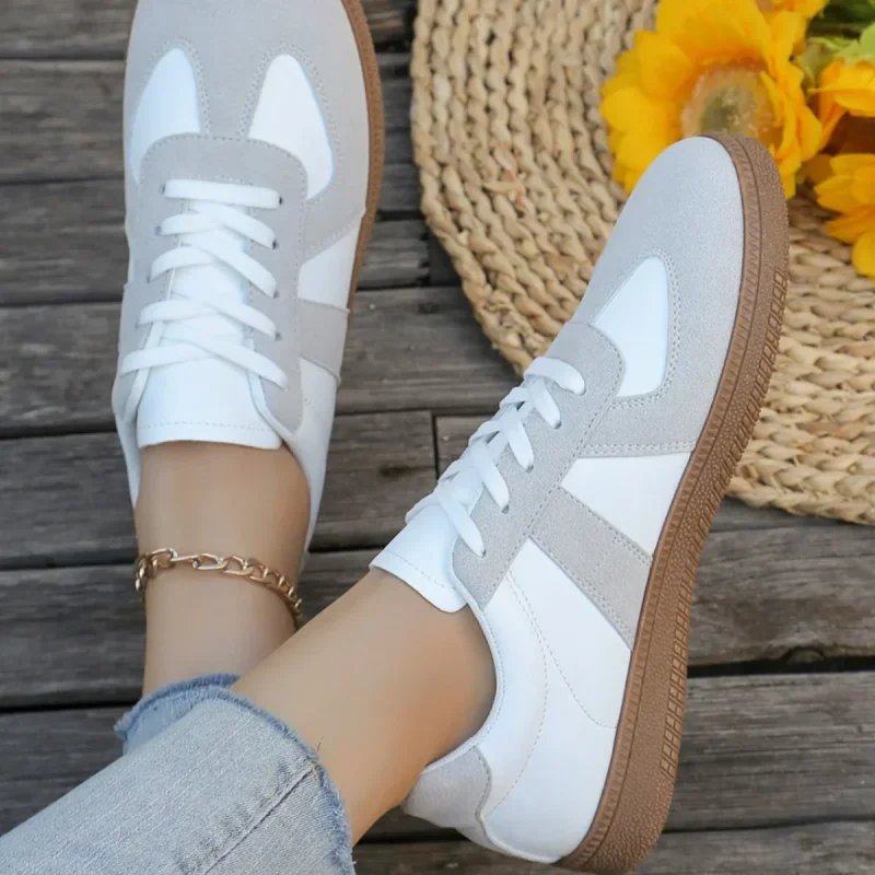 Spring Autumn Soft Sole Round Toe Casual Shoes - Image 4