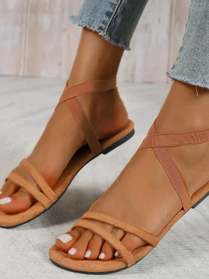Elegant Summer Beach Flat Sandals