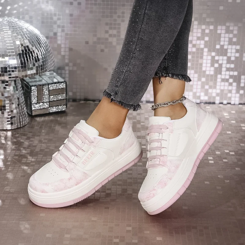 Spring Autumn Casual Lace-Up Sneakers - Image 6