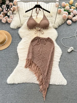 Sexy Strapless Bikini Set