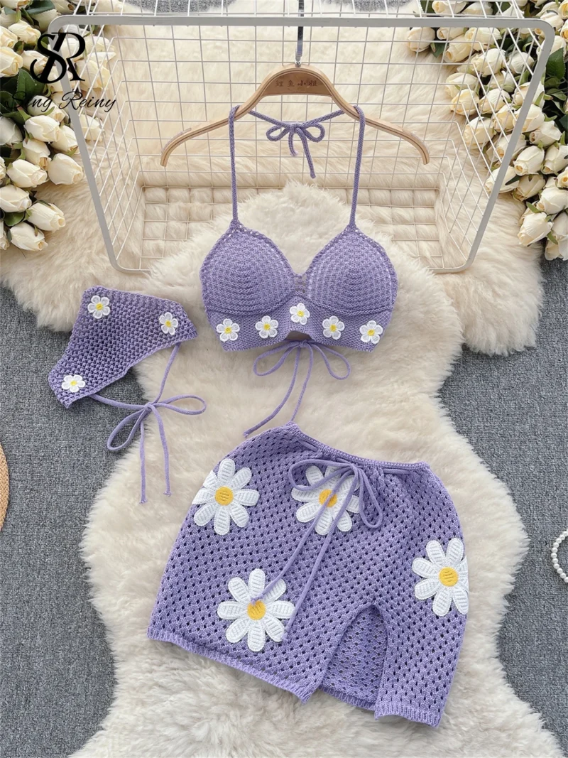 Backless Bow Top & Mini Skirt - Image 3