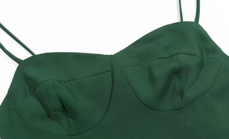 Slim Swing Summer Dress with High Slit - Image 3
