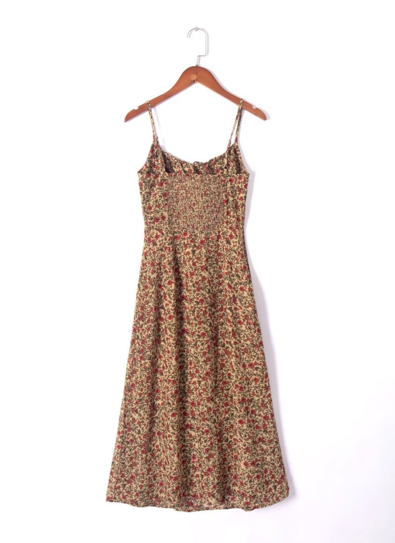 Spring Vacation A-Line Dress with Prints - Image 2