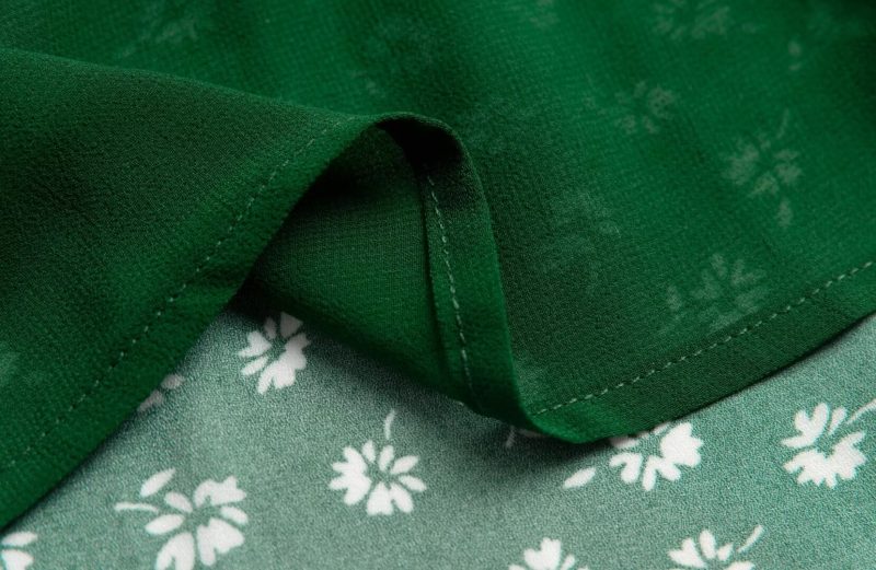 French Green Backless Sling Summer Dress Women - Image 4