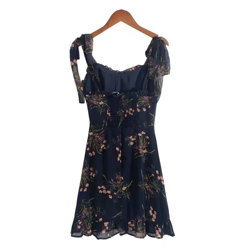Off Shoulder Summer Dress – Ruffled Slip Design - Image 2