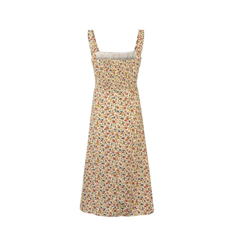 Spring Floral Camisole Dress – Casual Square Neck - Image 2