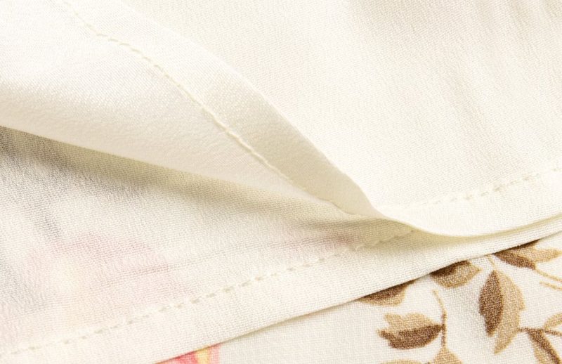 Beige Printed Textured Cami Spring Dress - Image 3