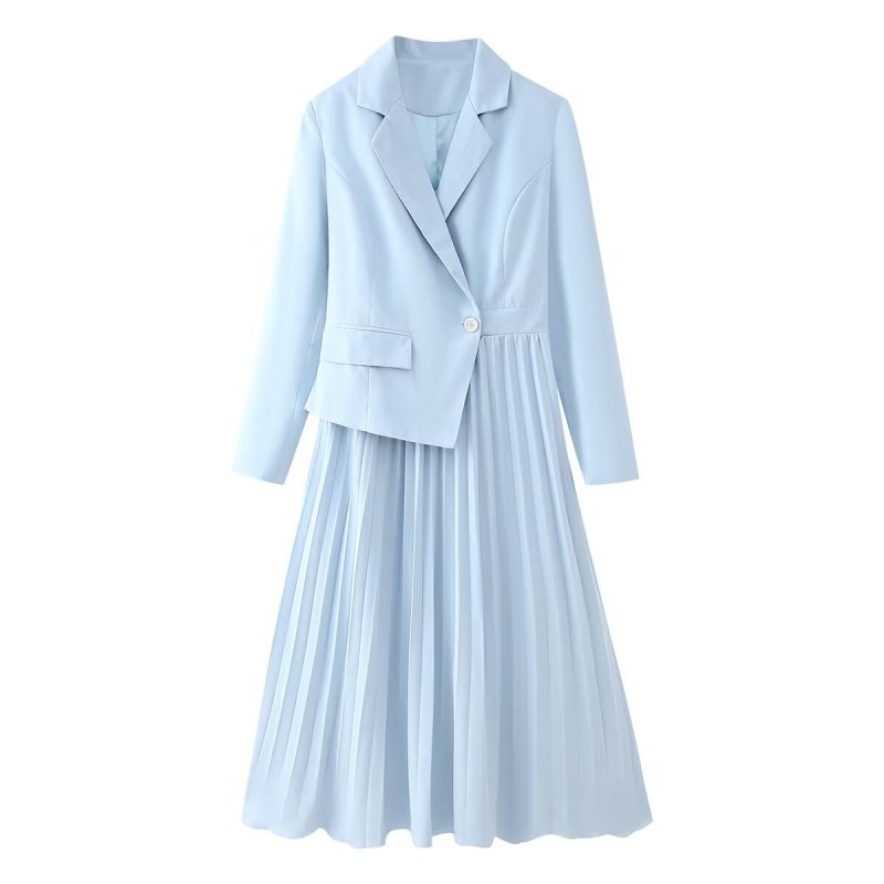 Slightly Mature Elegant Spring Work Dress Women
