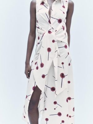 Chic Summer Poplin Maxi Dress for Women