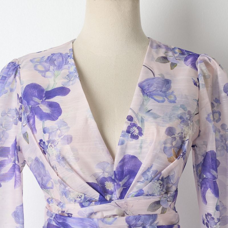 Summer Holiday Dress – Elegant Printed A-Line - Image 3