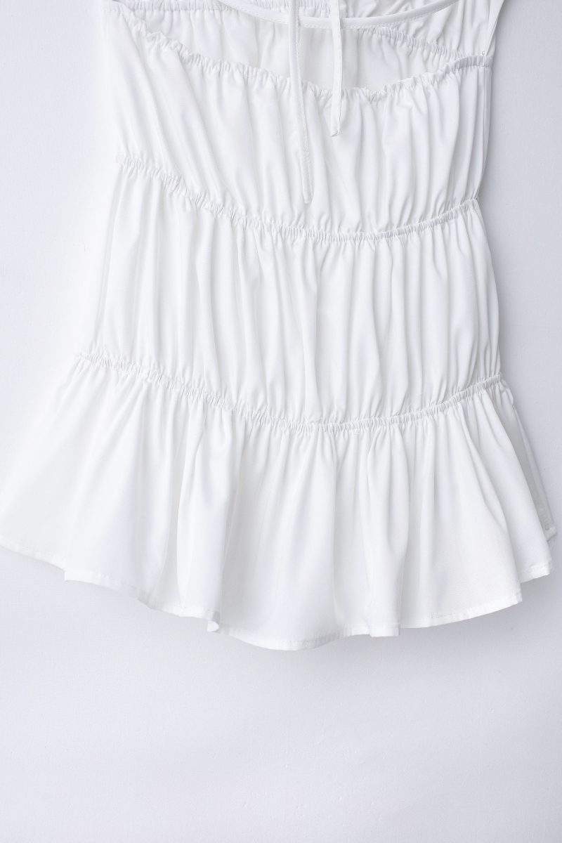 Deep V Backless Halter Summer Dress Women - Image 4