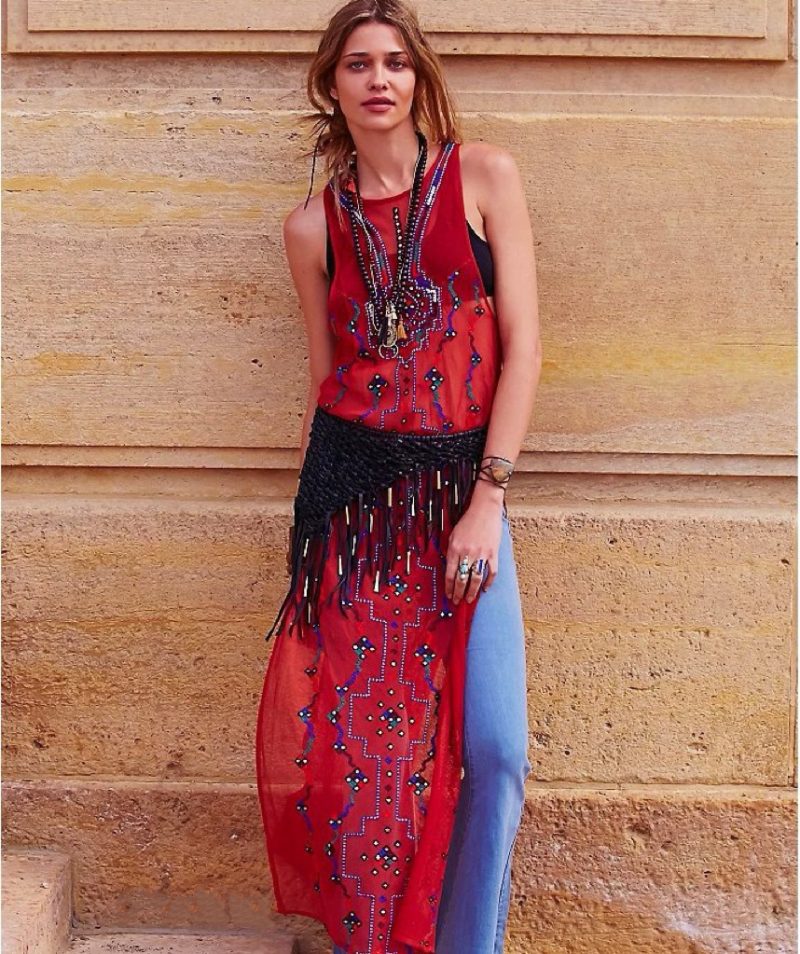 Women’s Summer Maxi Dress – Sleeveless Fit - Image 2