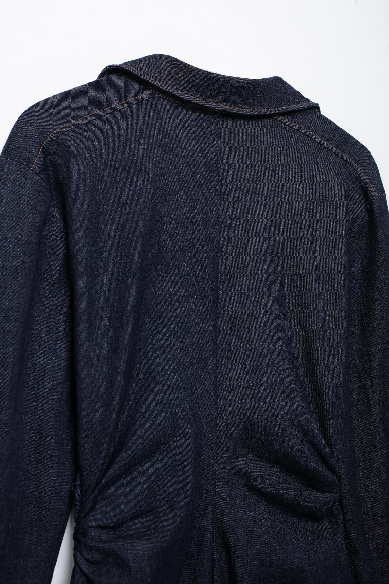 Classic Women’s Denim Shirt Dress - Image 3